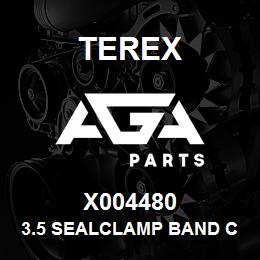 X004480 Terex 3.5 SEALCLAMP BAND CLAMP | AGA Parts