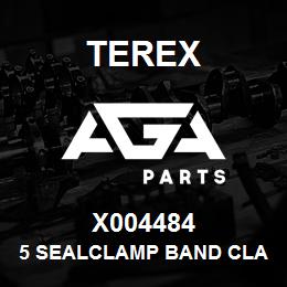 X004484 Terex 5 SEALCLAMP BAND CLAMP | AGA Parts