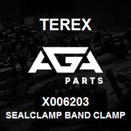 X006203 Terex SEALCLAMP BAND CLAMP | AGA Parts