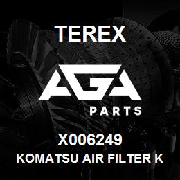 X006249 Terex KOMATSU AIR FILTER KIT | AGA Parts