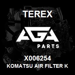 X006254 Terex KOMATSU AIR FILTER KIT | AGA Parts