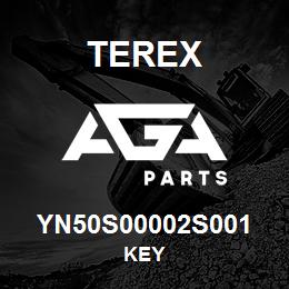 YN50S00002S001 Terex KEY | AGA Parts
