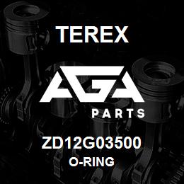 ZD12G03500 Terex O-RING | AGA Parts