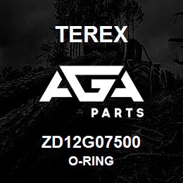 ZD12G07500 Terex O-RING | AGA Parts