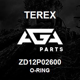 ZD12P02600 Terex O-RING | AGA Parts