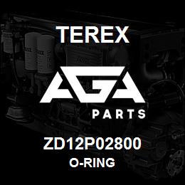 ZD12P02800 Terex O-RING | AGA Parts