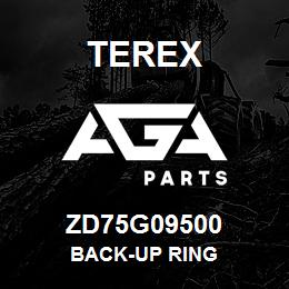 ZD75G09500 Terex BACK-UP RING | AGA Parts
