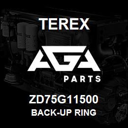 ZD75G11500 Terex BACK-UP RING | AGA Parts