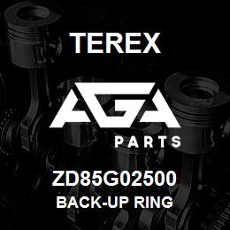 ZD85G02500 Terex BACK-UP RING | AGA Parts