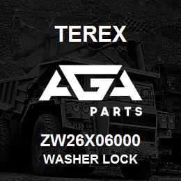 ZW26X06000 Terex WASHER LOCK | AGA Parts