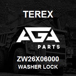 ZW26X06000 Terex WASHER LOCK | AGA Parts