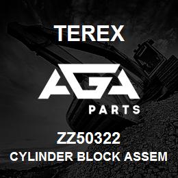 ZZ50322 Terex CYLINDER BLOCK ASSEMBLY | AGA Parts