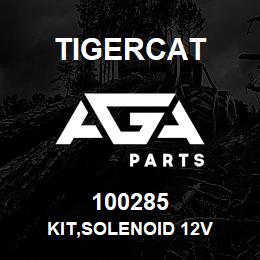 100285 Tigercat KIT,SOLENOID 12V | AGA Parts