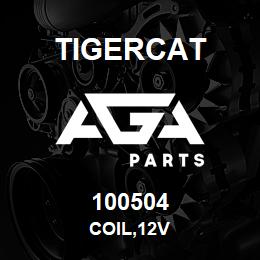 100504 Tigercat COIL,12V | AGA Parts