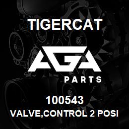 100543 Tigercat VALVE,CONTROL 2 POSITION | AGA Parts