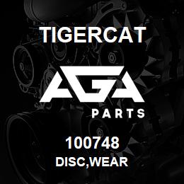 100748 Tigercat DISC,WEAR | AGA Parts
