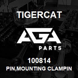 100814 Tigercat PIN,MOUNTING CLAMPING W/.385'' BORE | AGA Parts