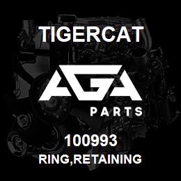 100993 Tigercat RING,RETAINING | AGA Parts