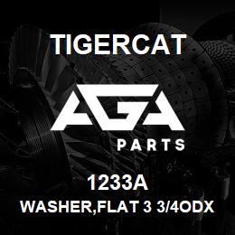 1233A Tigercat WASHER,FLAT 3 3/4ODX0.97ID | AGA Parts