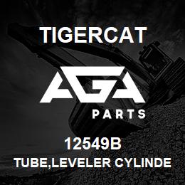 12549B Tigercat TUBE,LEVELER CYLINDER BASE | AGA Parts