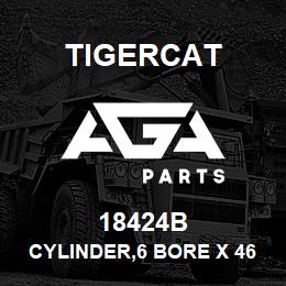 18424B Tigercat CYLINDER,6 BORE X 46 1/2 STROKE,CUSHION | AGA Parts