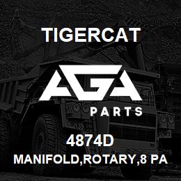 4874D Tigercat MANIFOLD,ROTARY,8 PASS | AGA Parts