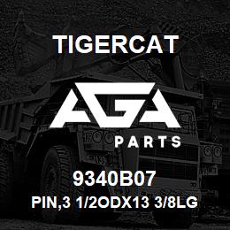 9340B07 Tigercat PIN,3 1/2ODX13 3/8LG | AGA Parts