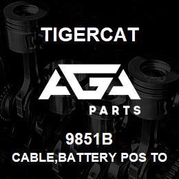 9851B Tigercat CABLE,BATTERY POS TO DISCONNECT | AGA Parts