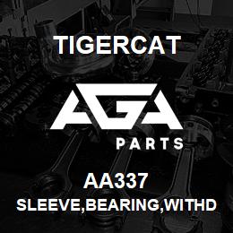 AA337 Tigercat SLEEVE,BEARING,WITHDRAWAL,1:12BORE,100MM | AGA Parts