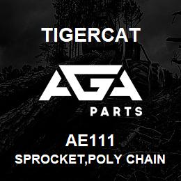 AE111 Tigercat SPROCKET,POLY CHAIN GT,14MX,75S,90,4030 | AGA Parts