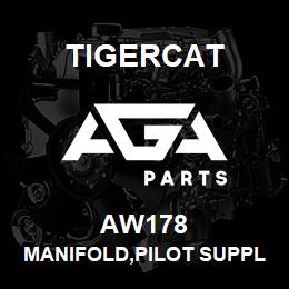AW178 Tigercat MANIFOLD,PILOT SUPPLY | AGA Parts