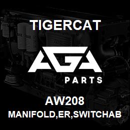AW208 Tigercat MANIFOLD,ER,SWITCHABLE | AGA Parts