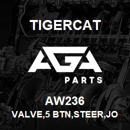 AW236 Tigercat VALVE,5 BTN,STEER,JOYSTICK,LINEAR RAMP | AGA Parts