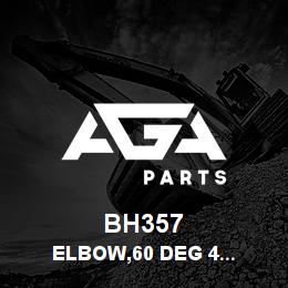 BH357 Tigercat ELBOW,60 DEG 4''OD-ID EXHAUST | AGA Parts