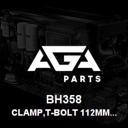 BH358 Tigercat CLAMP,T-BOLT 112MM CONSTANT TENSION | AGA Parts