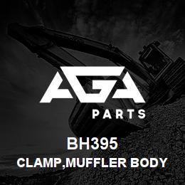 BH395 Tigercat CLAMP,MUFFLER BODY | AGA Parts