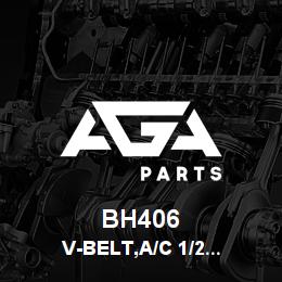 BH406 Tigercat V-BELT,A/C 1/2'' X 43''LG | AGA Parts