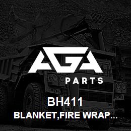 BH411 Tigercat BLANKET,FIRE WRAP EXHAUST FLEX PIPE | AGA Parts