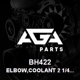BH422 Tigercat ELBOW,COOLANT 2 1/4'' TO 2''ID | AGA Parts