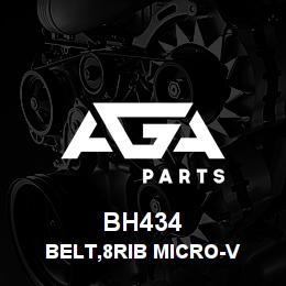 BH434 Tigercat BELT,8RIB MICRO-V | AGA Parts