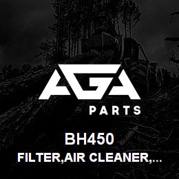 BH450 Tigercat FILTER,AIR CLEANER,FRG RADIAL SEAL | AGA Parts