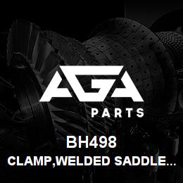 BH498 Tigercat CLAMP,WELDED SADDLE 4.5''ID | AGA Parts