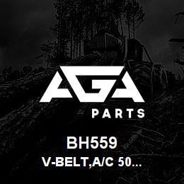 BH559 Tigercat V-BELT,A/C 50'' | AGA Parts