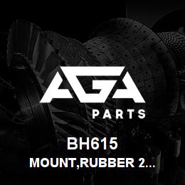 BH615 Tigercat MOUNT,RUBBER 2 PIECE 290 LB | AGA Parts