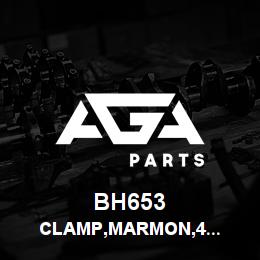 BH653 Tigercat CLAMP,MARMON,4''X0.379'' WIDE,SS | AGA Parts