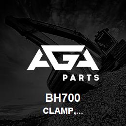 BH700 Tigercat CLAMP,AFTERTREATMENT SUPPORT,8''DIA,234 | AGA Parts