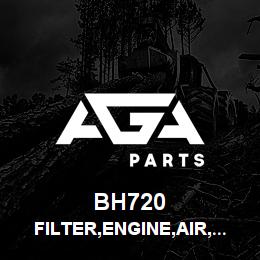 BH720 Tigercat FILTER,ENGINE,AIR,15''ROUND | AGA Parts