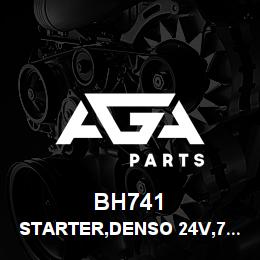 BH741 Tigercat STARTER,DENSO 24V,7.8KW NEF | AGA Parts