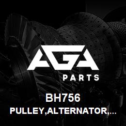 BH756 Tigercat PULLEY,ALTERNATOR, 65MM OD | AGA Parts