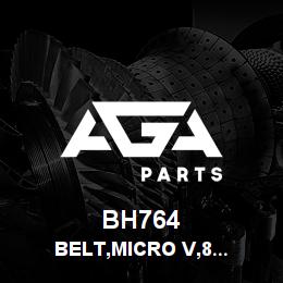 BH764 Tigercat BELT,MICRO V,8 GROOVE,92.2''LG | AGA Parts